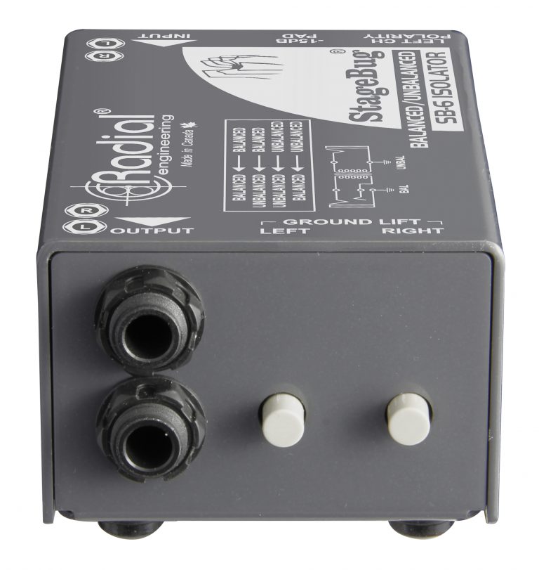 Radial SB-6 Isolator feature panel 2