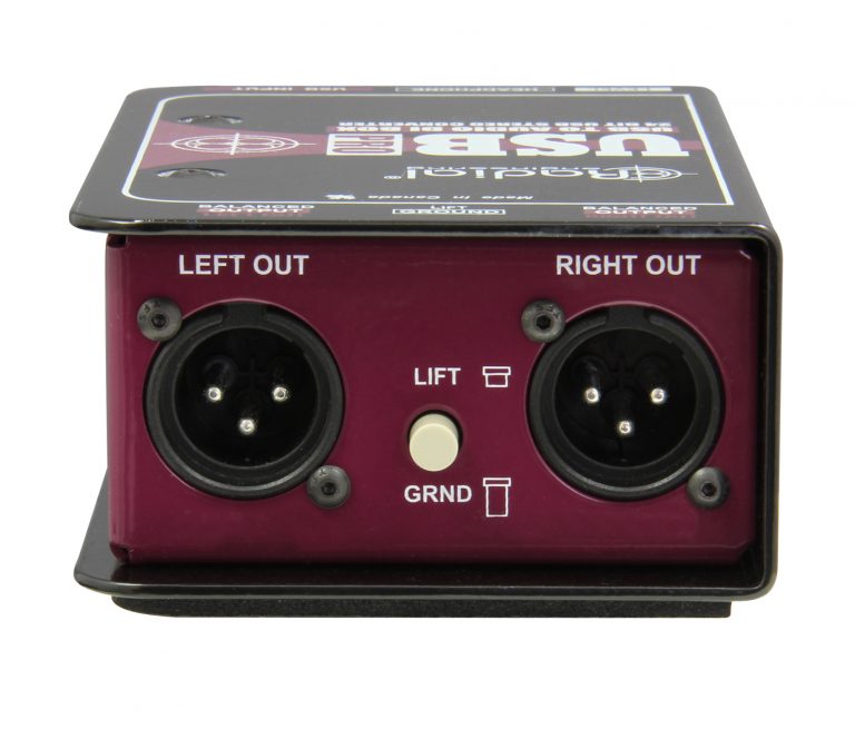 Radial USB-Pro feature panel 2