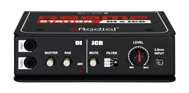 Radial Reamp Station feature panel 1
