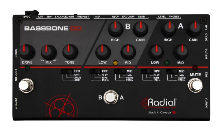 Radial Bassbone OD feature panel 1
