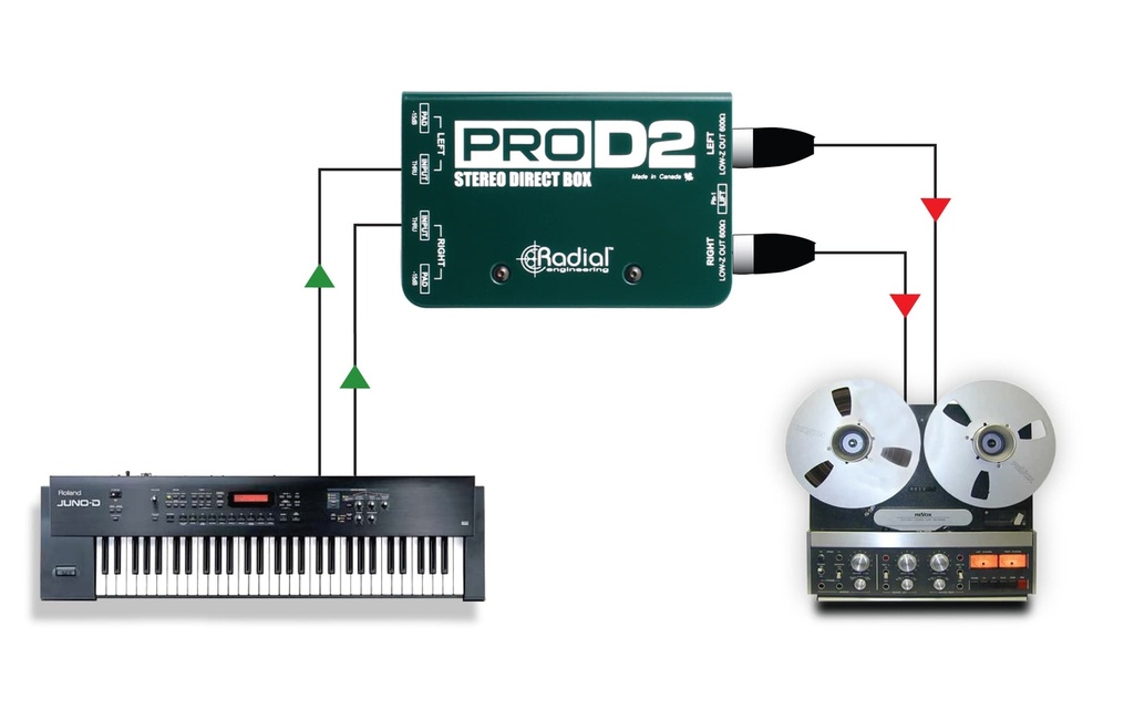 Radial Pro D2 application 1
