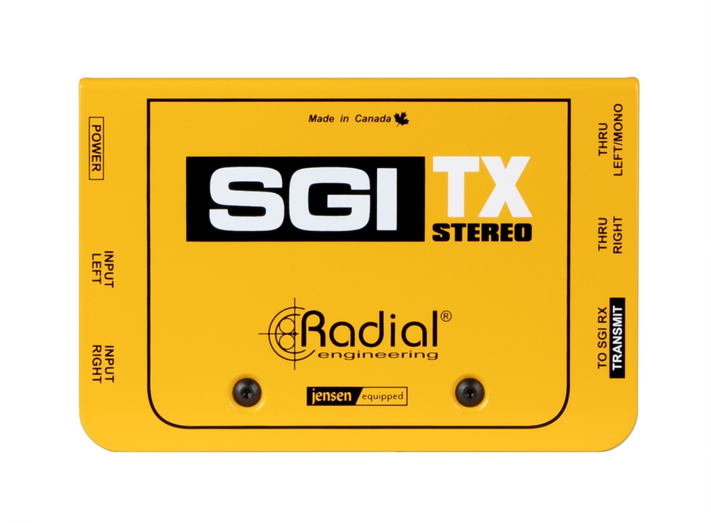 Radial SGI Stereo TX front