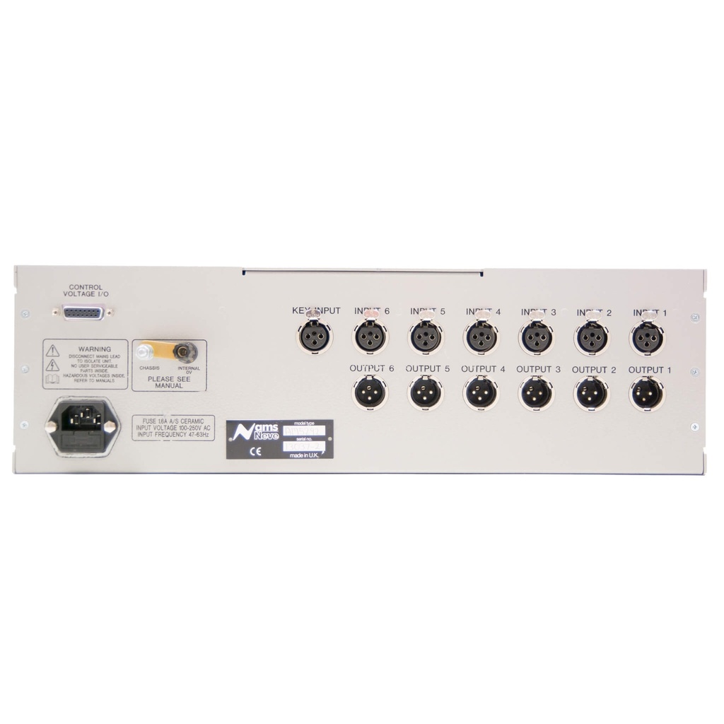 AMS Neve 8051 Rear Panel