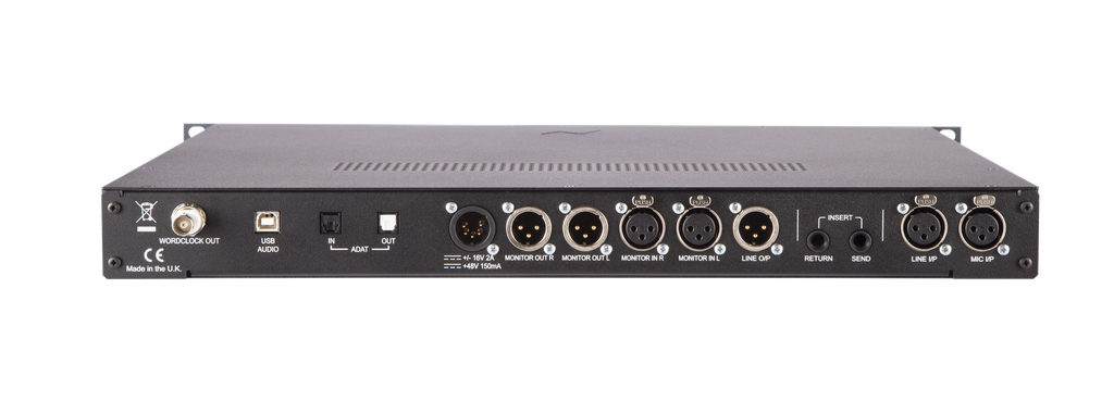 AMS Neve 1073 SPX-D Rear Panel