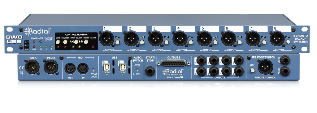 [WB-Radial-4155] Radial SW8-USB